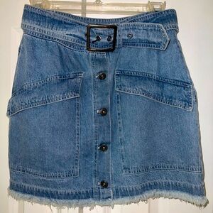 Blue Jean mini skirt